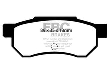 Carica l'immagine nel visualizzatore di Gallery, Pastiglie Freni EBC Ultimax Posteriore HONDA Accord Aerodeck CA5 2 Cv  dal 1989 al 1990 Pinza Akebono Diametro disco 239mm
