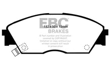 Load image into Gallery viewer, Pastiglie Freni EBC Ultimax Anteriore HONDA Civic (4th Gen) EC 1.4 Cv  dal 1987 al 1991 Pinza Akebono Diametro disco 242mm