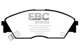 Pastiglie Freni EBC Ultimax Anteriore HONDA Civic (4th Gen) EC 1.4 Cv  dal 1987 al 1991 Pinza Akebono Diametro disco 242mm