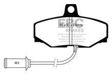Carica l'immagine nel visualizzatore di Gallery, Pastiglie Freni EBC Ultimax Posteriore JAGUAR XJ6 2.9 Cv  dal 1986 al 1987 Pinza Girling/TRW Diametro disco 278mm