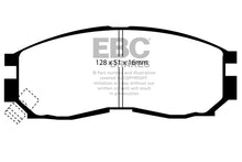 Carica l'immagine nel visualizzatore di Gallery, Pastiglie Freni EBC Ultimax Anteriore HYUNDAI Santamo 2 Cv  dal 1996 al 2000 Pinza Sumitomo Diametro disco 0mm