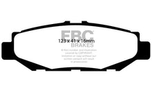 Carica l'immagine nel visualizzatore di Gallery, Pastiglie Freni EBC Ultimax Posteriore LEXUS GS300 3.0 Cv  dal 1993 al 1995 Pinza  Diametro disco 307mm