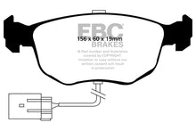 Carica l'immagine nel visualizzatore di Gallery, Pastiglie Freni EBC Ultimax Anteriore FORD Escort (Mk5) 2.0 Turbo RS Cosworth Cv 220 dal 1992 al 1995 Pinza ATE Diametro disco 278mm