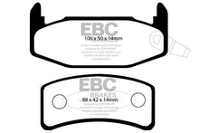 Carica l'immagine nel visualizzatore di Gallery, Pastiglie Freni EBC Ultimax Posteriore LOTUS Elan M100 1.6 Cv 132 dal 1989 al 1994 Pinza  Diametro disco 230mm