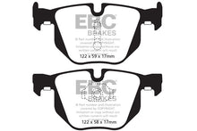Carica l'immagine nel visualizzatore di Gallery, Pastiglie Freni EBC Ultimax Posteriore BMW X5 (E70) 3.0 (30) Cv  dal 2007 al 2010 Pinza ATE Diametro disco 320mm