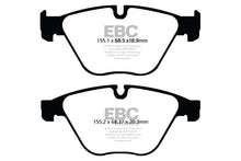 Load image into Gallery viewer, Pastiglie Freni EBC Ultimax Anteriore BMW Serie 5 (F10) 520 2.0 Turbo Cv  dal 2012 al 2017 Pinza ATE Diametro disco 348mm