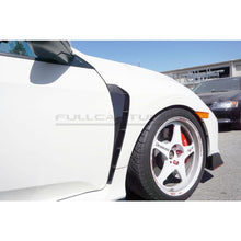 Load image into Gallery viewer, CarbonWorks Prese D'aria Fianchetti Anteriori in Carbonio Honda Civic FK8