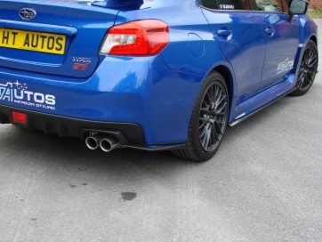 2015 Subaru WRX STi lip posteriori