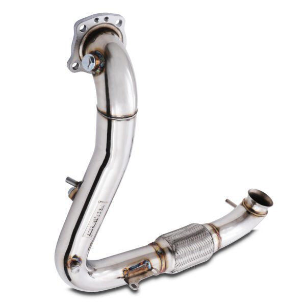 Downpipe di scarico decat da 2.75″ Ford Fiesta MK8 1.0 Ecoboost Zetec S 17-18