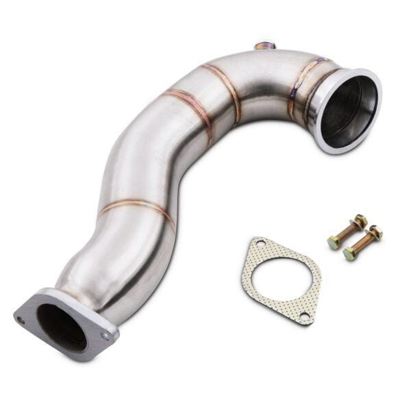 Downpipe di Scarico Decat 3" Fiat 500 595 695 1.4 Abarth 08-18 (Turbo Garrett)