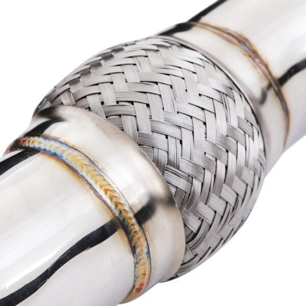 Eliminazione risuonatore di scarico da 3″ Audi A4 B8 2.0 TFSI 08-15