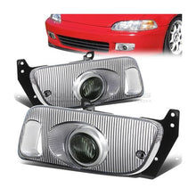Load image into Gallery viewer, Fari Fendinebbia Lente Smoke Honda Civic EG EJ