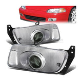Fari Fendinebbia Lente Smoke Honda Civic EG EJ