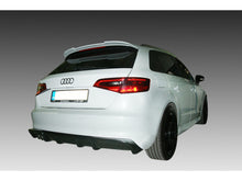 Carica l'immagine nel visualizzatore di Gallery, Diffusore posteriore Audi A3 8V Sportback (2013-2016) (Single Exhaust)