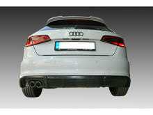 Carica l'immagine nel visualizzatore di Gallery, Diffusore posteriore Audi A3 8V Sportback (2013-2016) (Single Exhaust)
