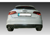 Diffusore posteriore Audi A3 8V Sportback (2013-2016) (Exhaust L+R)