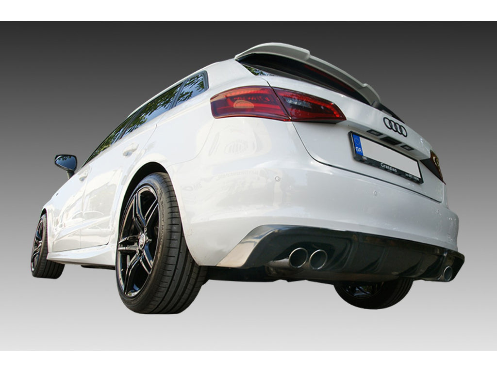 Diffusore posteriore Audi A3 8V Sportback (2013-2016) (Exhaust L+R)