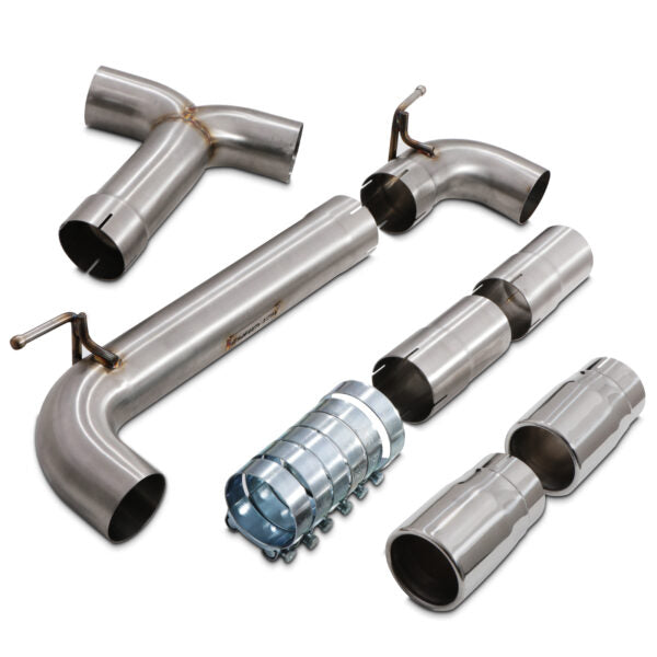 Terminale di Scarico 76mm BMW Serie 2 F22 F23 M235i 3.0 N55 14-16