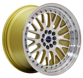ULTRALITE UL10 18x9.5 ET20 5x112/100 GOLD MACHINED FACE