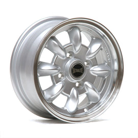 Cerchio in Lega ULTRALITE MINI WHEELS 12x5 ET30 4x101.6- SILVER + POLISHED RIM
