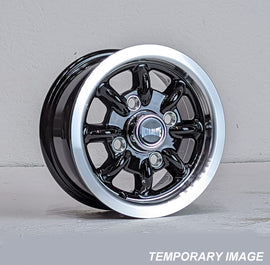 Cerchio in Lega ULTRALITE RALLY 10x4.5 ET34 4x101.6 GLOSS BLACK POLISHED RIM -
