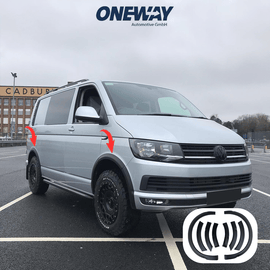 VW Volkswagen Transporter T6 2015-2019 Archetti Passaruota con ABE TÜV