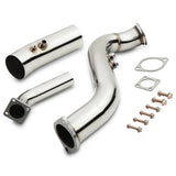 Scarico per conversione turbo singolo da 3″ con montaggio superiore Toyota Supra Mk3 Mk4 1JZ 2JZ