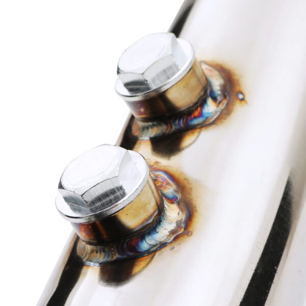 Scarico per conversione turbo singolo da 3″ con montaggio superiore Toyota Supra Mk3 Mk4 1JZ 2JZ