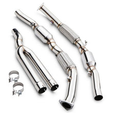 Carica l'immagine nel visualizzatore di Gallery, Downpipe con Cat Sportivo 200 Celle Volkswagen Golf MK5 R32 3.2 04-09 | Audi A3 8P 3.2 V6 Quattro 03-09
