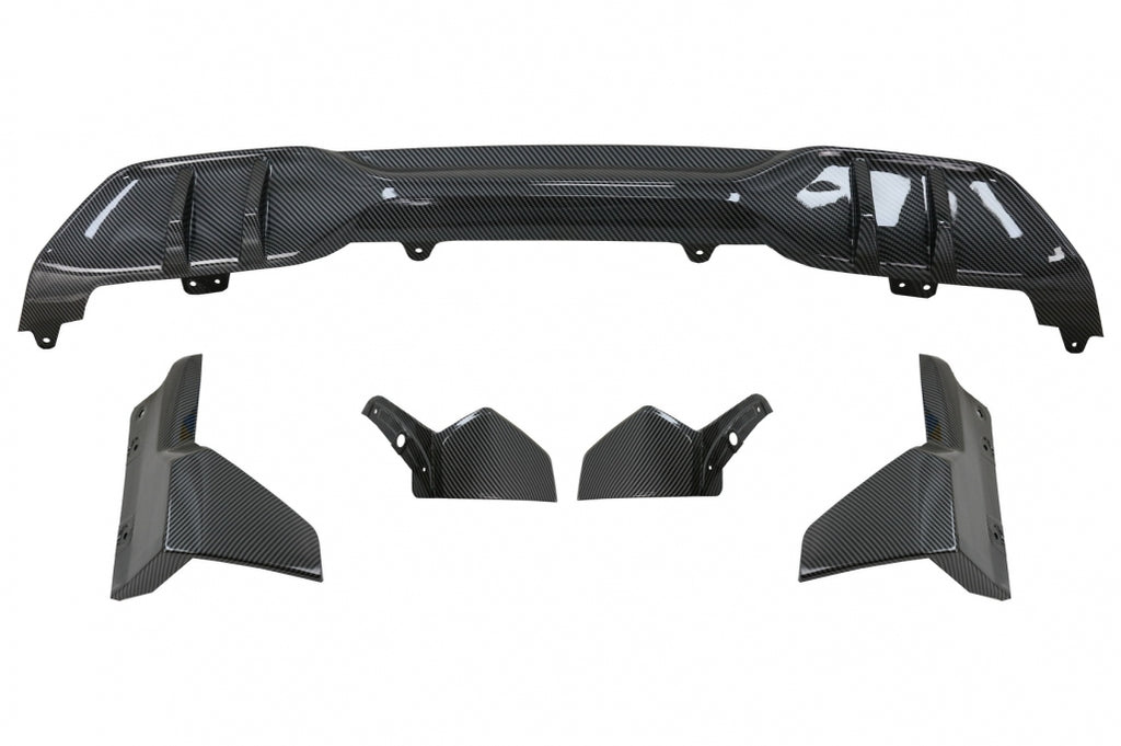 Aero Body Kit Lip Paraurti Anteriore e Diffusore Posteriore BMW X5 G05 (2018-2022) M Performance Design Carbon Look