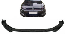 Carica l&#39;immagine nel visualizzatore di Gallery, Lip Paraurti Anteriore VW Golf MK7 GTI 7.5 GTI e R (2013-2020) Nero Lucido