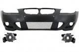 Paraurti Anteriore BMW Serie 5 E60 E61 (2003-2007) M-Technik Design PDC Fori sensori di parcheggio 24mm