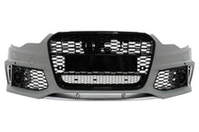 Carica l'immagine nel visualizzatore di Gallery, Paraurti Anteriore con griglie centrali Audi A6 C7 4G (2011-2015) RS6 Design