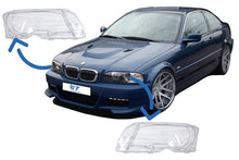 Carica l'immagine nel visualizzatore di Gallery, Fari Anteriori Glases BMW E46 Coupe Cabrio (1998-2003)