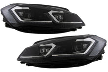 Carica l'immagine nel visualizzatore di Gallery, LED Fari Anteriori VW Golf 7.5 VII Facelift (2017 +) with Sequential Dynamic Turning Lights