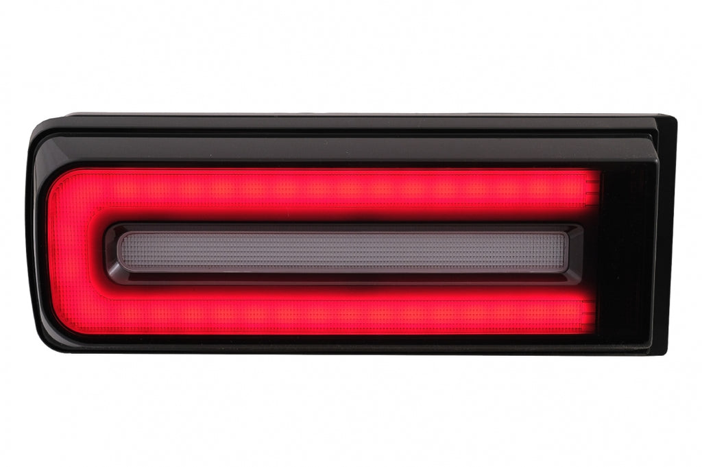 Fanali Posteriori LED Light Bar Mercedes Classe G W463 (2008-2017) Facelift 2018 Design Luce di svolta sequenziale dinamica Nero