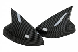 Cover Specchietti Audi A3 8V RS3 Cabriolet Limousine Sportback (2012-2019) Bat Look Carbon
