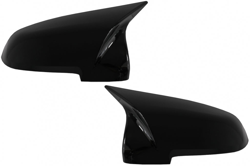 Cover Specchietti BMW Serie 5 F10 F11 F07 LCI (2015-2017) 6 Series F06 F12 F13 LCI (2014-2018) 7 Series F01 F02 F03 LCI (2012-2015) Nero Lucido M Design
