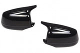 Cover specchietti BMW Serie 5 F10 F11 F18 Non LCI (07.2010-2013) Nero M Design