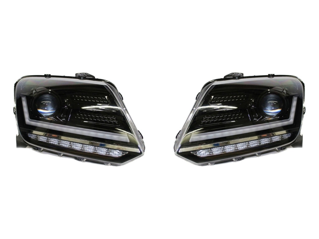 Fari Anteriori Osram LED riving Full LED VW Amarok (2010+) Luce di svolta sequenziale dinamica Nero