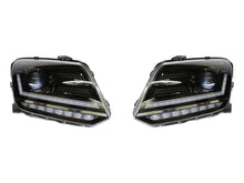 Carica l&#39;immagine nel visualizzatore di Gallery, Fari Anteriori Osram LED riving Full LED VW Amarok (2010+) Luce di svolta sequenziale dinamica Nero