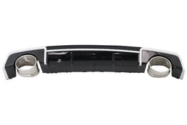 Diffusore Paraurti Posteriore e Finalini di scarico AUDI A3 8V Sedan Cabrio (2012-2015) RS3 Design