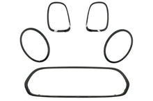 Carica l'immagine nel visualizzatore di Gallery, Surround Trim Set Fari Anteriori Griglie Fanali Posteriori Covers MINI III F55/F56 Hatchback F57 Convertible (2014 +) Nero