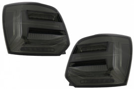 Fanali Posteriori Full LED VW Polo 6R 6C 61 (2011-2017) Luci di svolta dinamiche sequenziali Vento Look Smoke