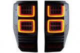 Fanali Posteriori LED Ford Ranger (2012-2018) Clear con Luci di svolta dinamiche sequenziali