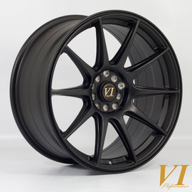 Cerchio in Lega Rota BDR 18x8.75 5x100/114.3 ET30 Flat Black