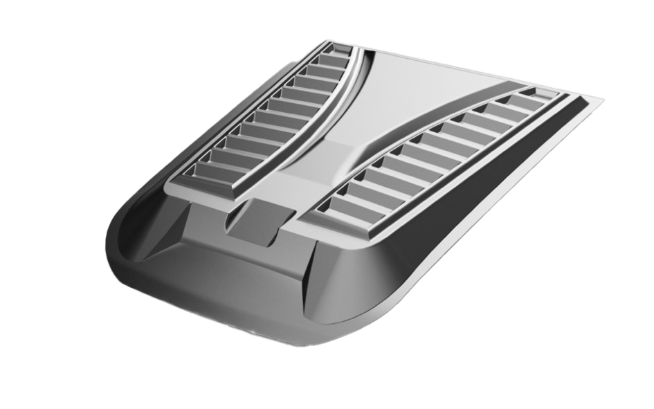 Presa D'Aria Cofano Per Nissan Navara NP300 2014 - 2023 Finitura Antigraffio - Foto 4