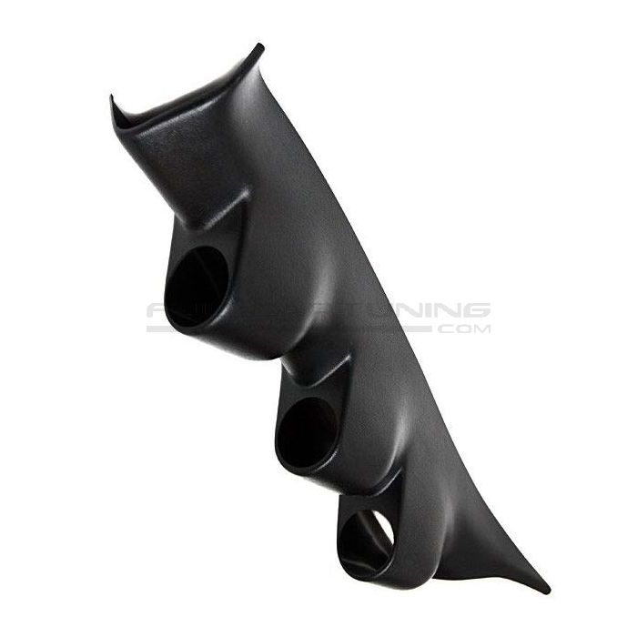 Porta Manometri A-pillar Nero 52mm in Plastica ABS Nissan 350Z