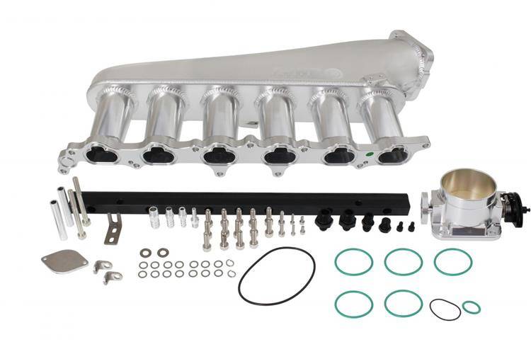 Collettore di Aspirazione - Toyota Supra Mk4 A80 2JZ-GE con Farfalla Aspirazione e fuel rail