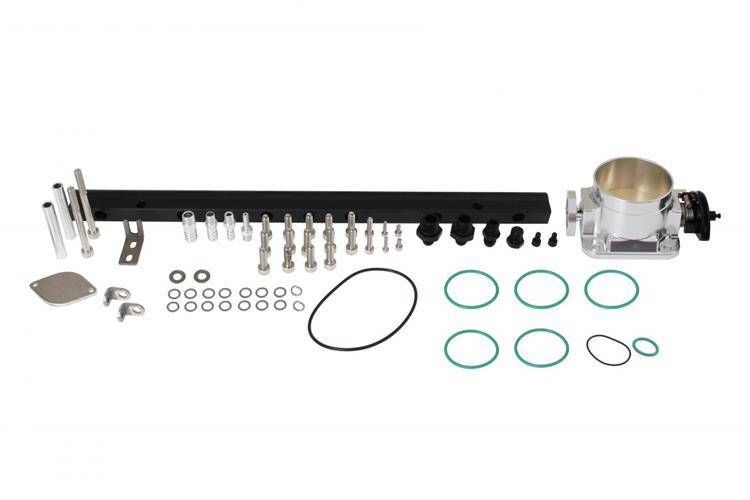 Collettore di Aspirazione - Toyota Supra Mk4 A80 2JZ-GE con Farfalla Aspirazione e fuel rail